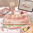 Weight Loss 104+34 / 54 MDA Profile Keycap Set Cherry MX PBT Dye-subbed for Mechanical Gaming Keyboard